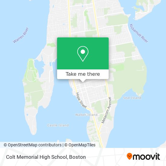 Colt Memorial High School map