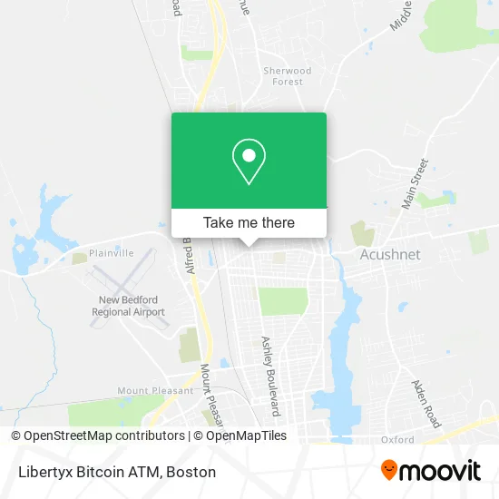 Libertyx Bitcoin ATM map