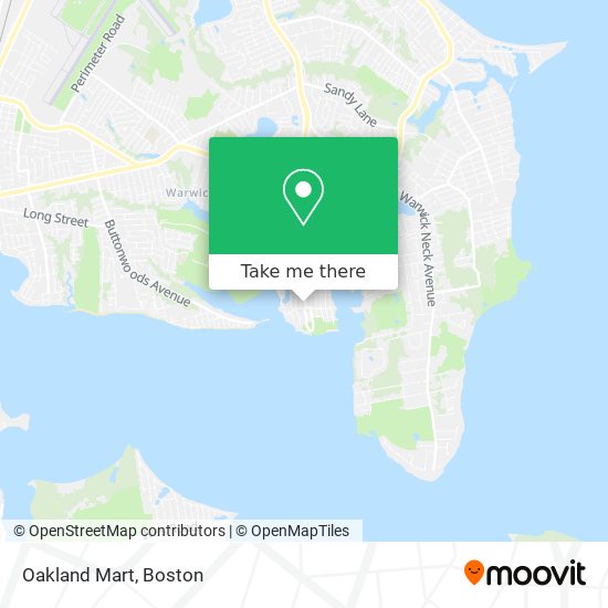 Oakland Mart map