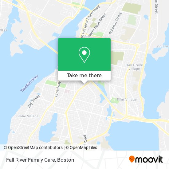 Mapa de Fall River Family Care