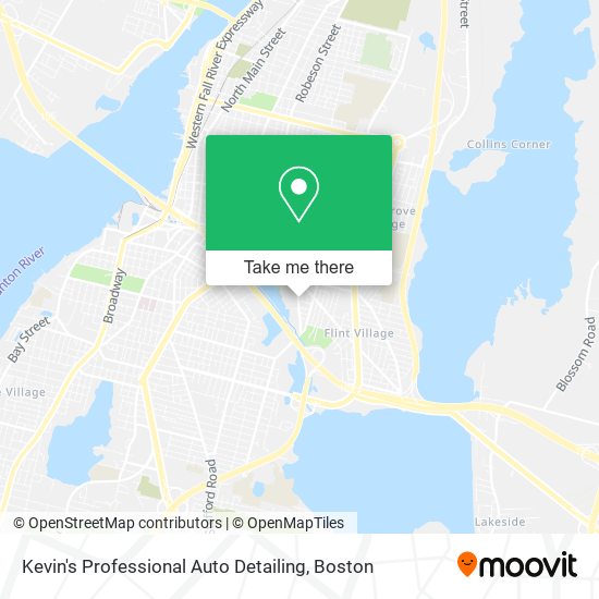 Kevin's Professional Auto Detailing map
