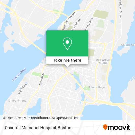 Charlton Memorial Hospital map