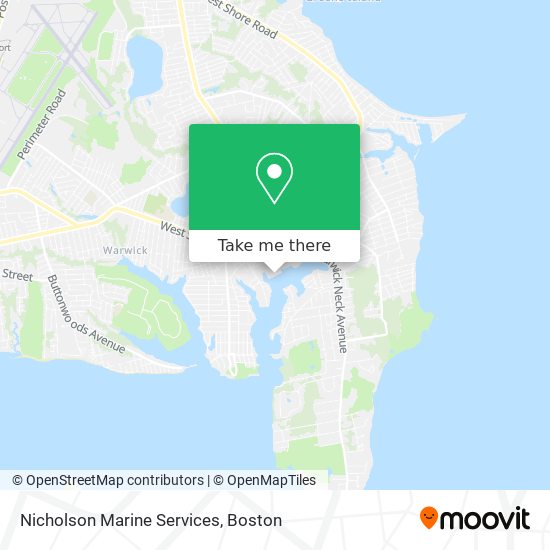 Nicholson Marine Services map