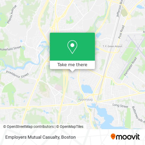 Employers Mutual Casualty map