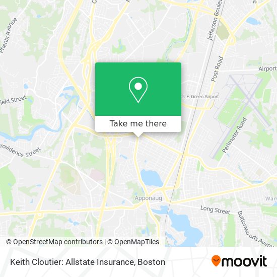 Keith Cloutier: Allstate Insurance map