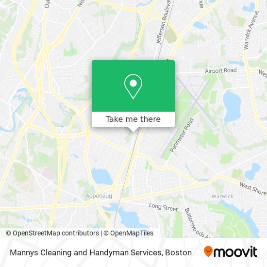 Mannys Cleaning and Handyman Services map