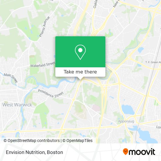 Envision Nutrition map