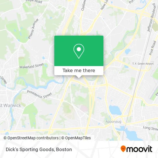 Mapa de Dick's Sporting Goods