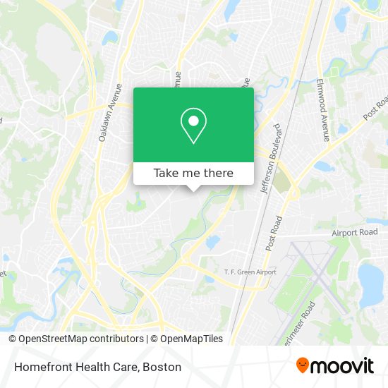 Mapa de Homefront Health Care