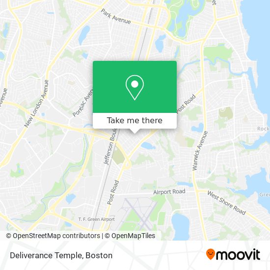 Mapa de Deliverance Temple