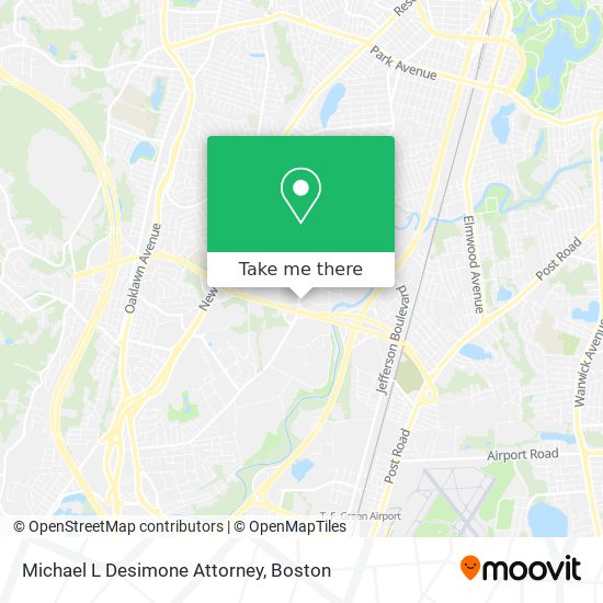 Michael L Desimone Attorney map