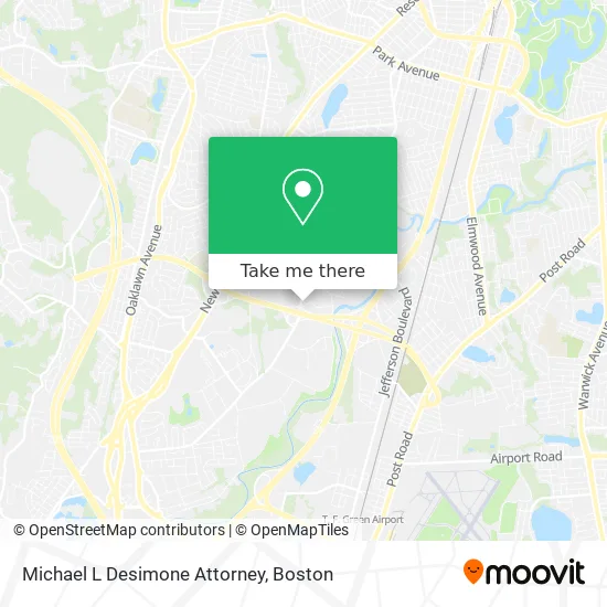 Michael L Desimone Attorney map
