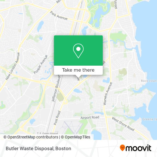 Butler Waste Disposal map