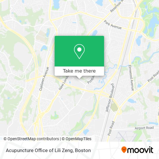 Acupuncture Office of Lili Zeng map