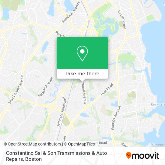 Constantino Sal & Son Transmissions & Auto Repairs map