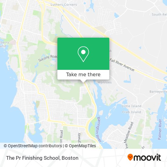Mapa de The Pr Finishing School