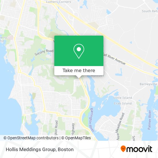 Hollis Meddings Group map