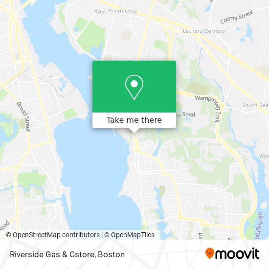 Riverside Gas & Cstore map