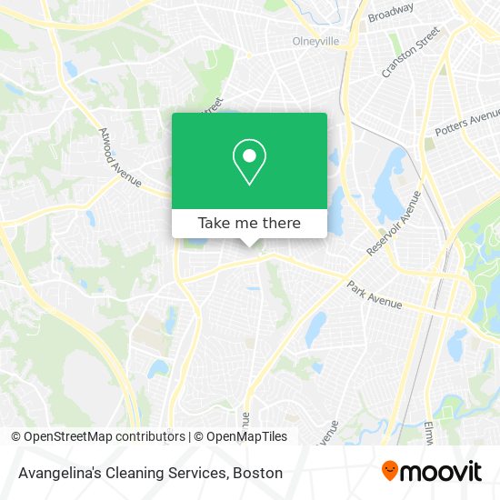 Avangelina's Cleaning Services map
