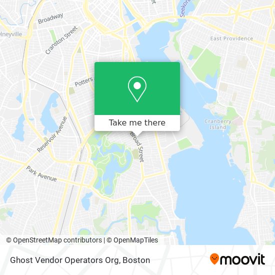 Mapa de Ghost Vendor Operators Org