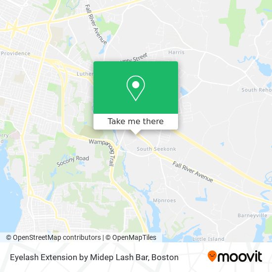 Mapa de Eyelash Extension by Midep Lash Bar