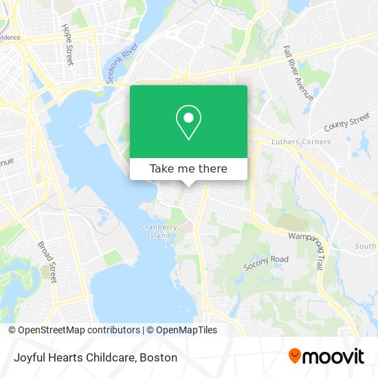 Joyful Hearts Childcare map