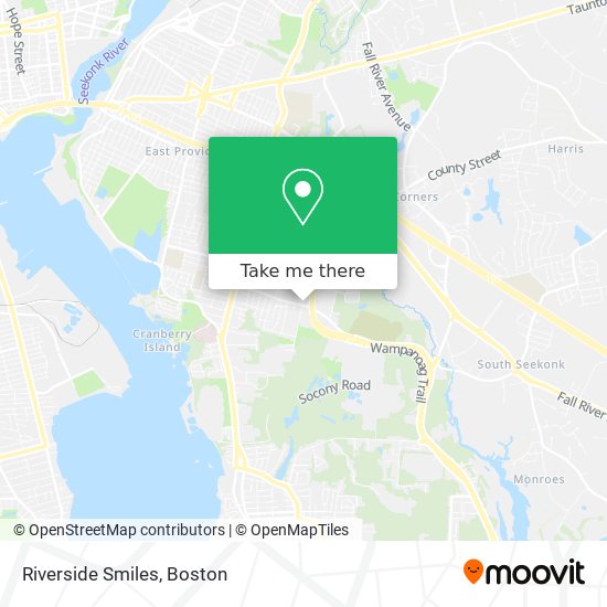 Riverside Smiles map