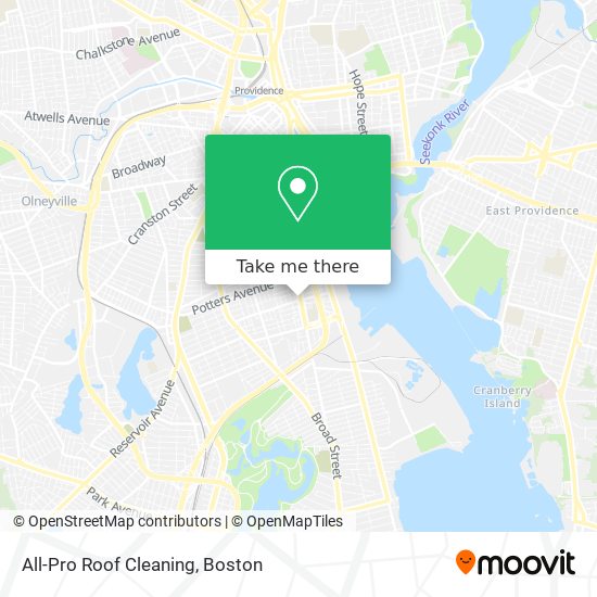 Mapa de All-Pro Roof Cleaning