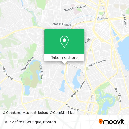 Mapa de VIP Zafiros Boutique