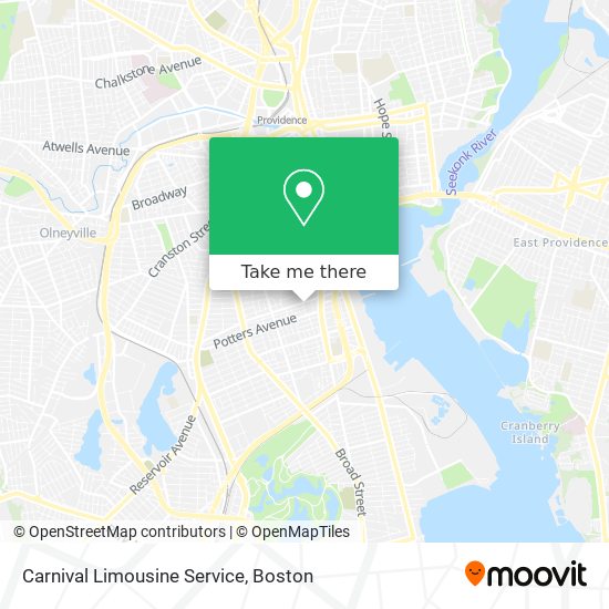 Carnival Limousine Service map