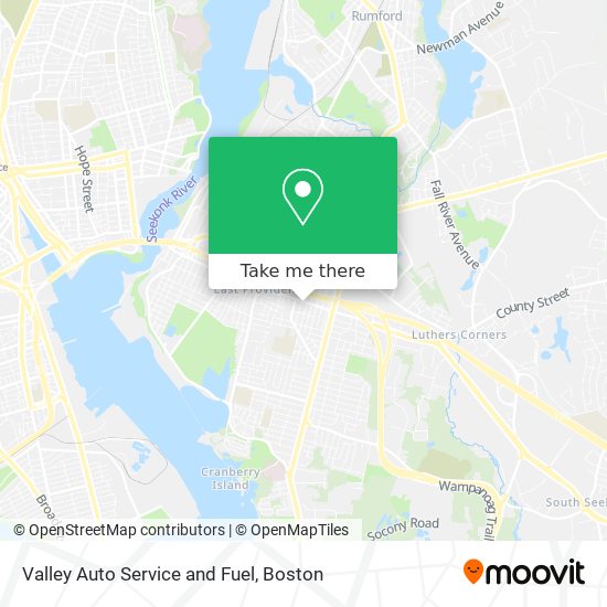 Mapa de Valley Auto Service and Fuel