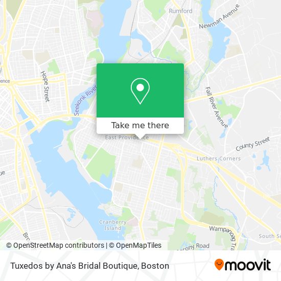 Tuxedos by Ana's Bridal Boutique map