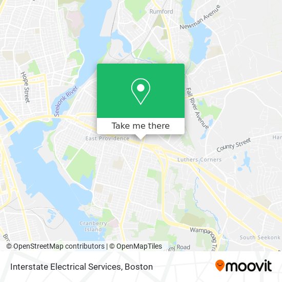 Interstate Electrical Services map