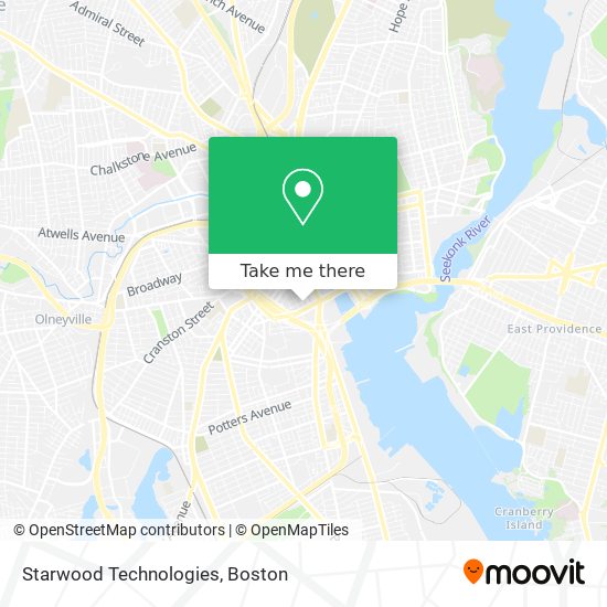 Mapa de Starwood Technologies