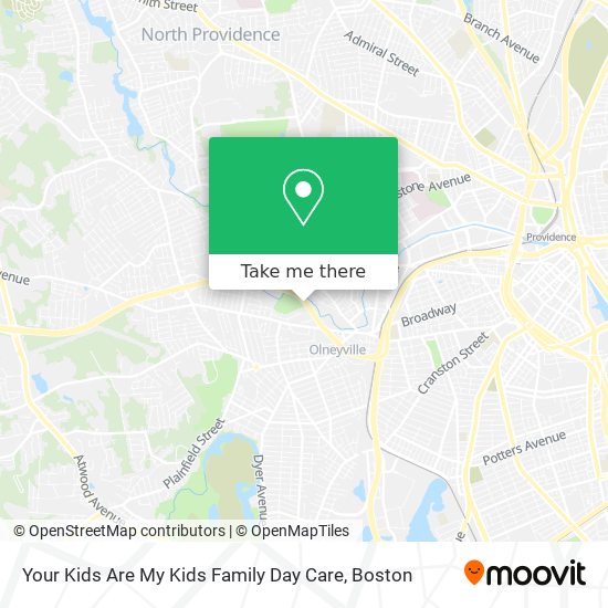 Mapa de Your Kids Are My Kids Family Day Care