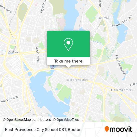 Mapa de East Providence City School DST