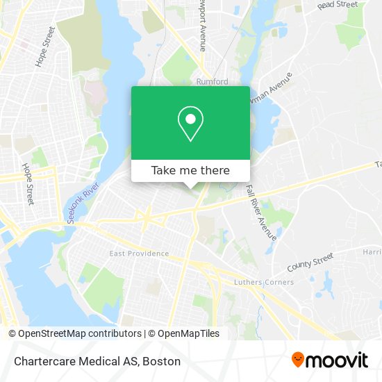 Chartercare Medical AS map