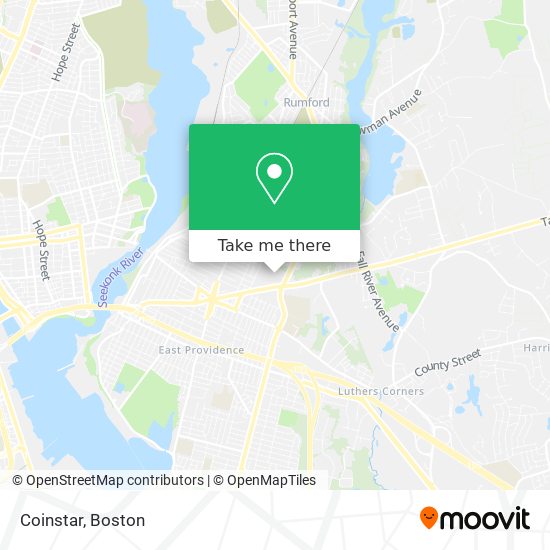 Coinstar map