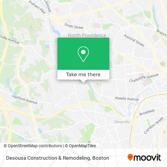 Desousa Construction & Remodeling map