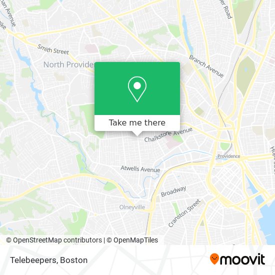 Telebeepers map