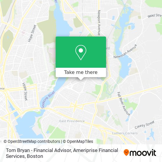 Tom Bryan - Financial Advisor, Ameriprise Financial Services map