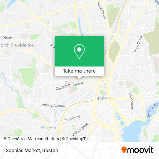 Sophias Market map