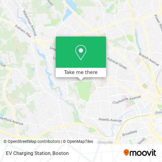 Mapa de EV Charging Station