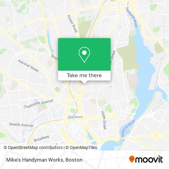 Mapa de Mike's Handyman Works