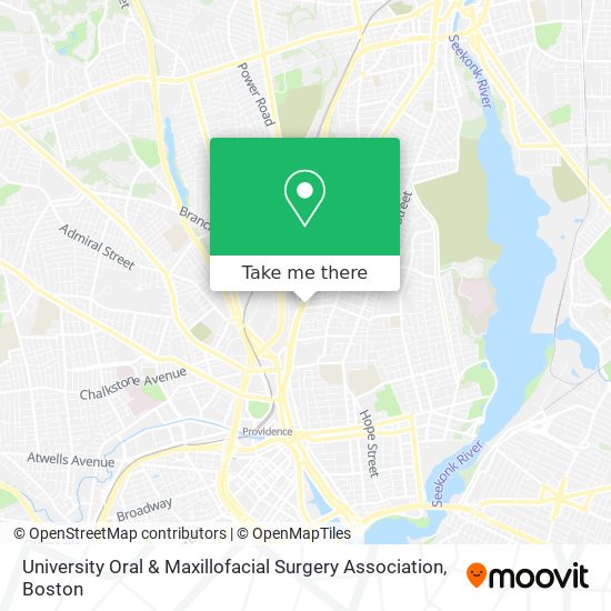 Mapa de University Oral & Maxillofacial Surgery Association