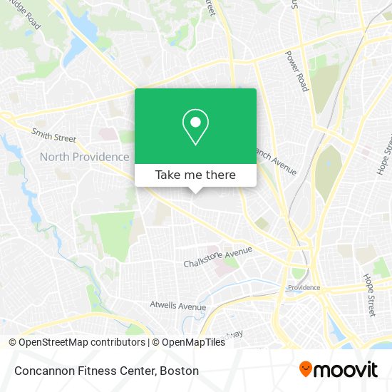 Mapa de Concannon Fitness Center