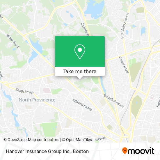 Hanover Insurance Group Inc. map