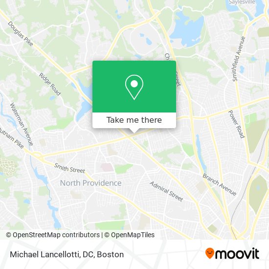 Mapa de Michael Lancellotti, DC