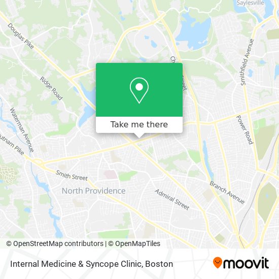 Internal Medicine & Syncope Clinic map