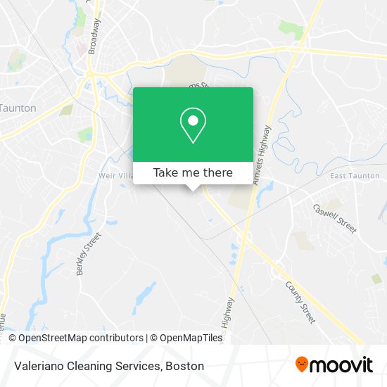Mapa de Valeriano Cleaning Services